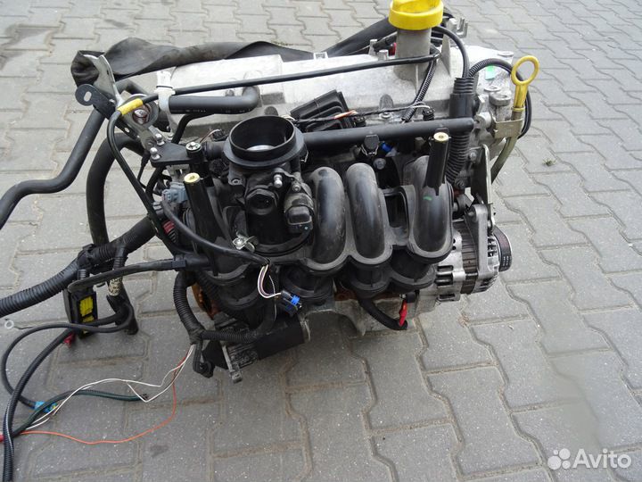 Двигатель K7J 1.4 MPI Renault Logan Clio Kangoo
