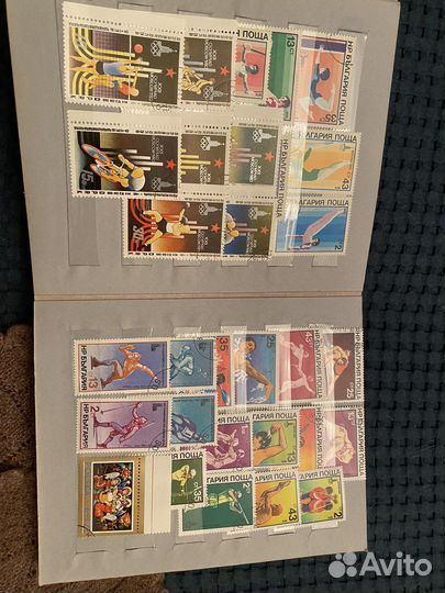 Почтовые марки 1979-1980 альбом