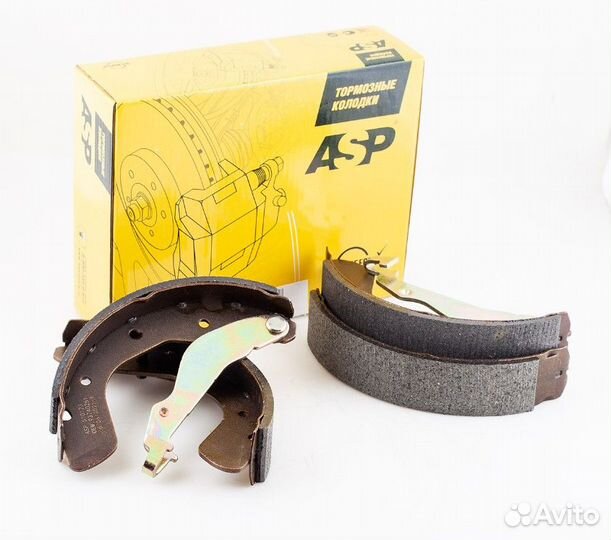 Колодки задние Шевроле Авео 2003-11 Заз Вида