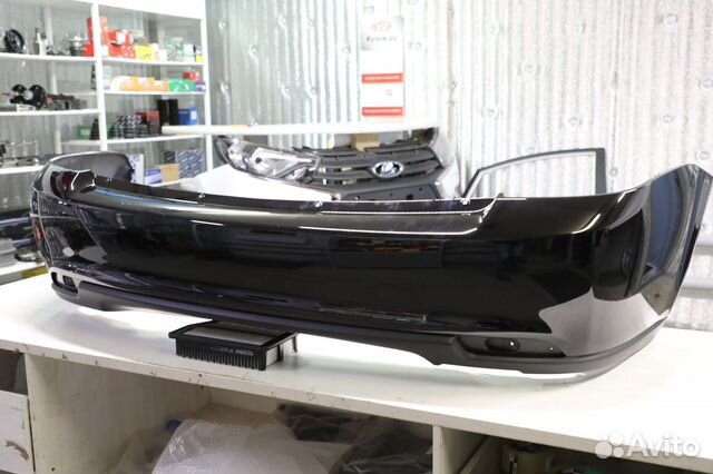 Бампер задний Приора 2 хетчбэк 2011-16 665 Космос