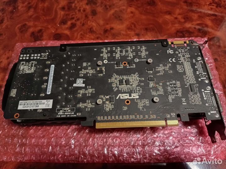 Видеокарта nvidia GeForce asus GTX 560 1GB gddr5