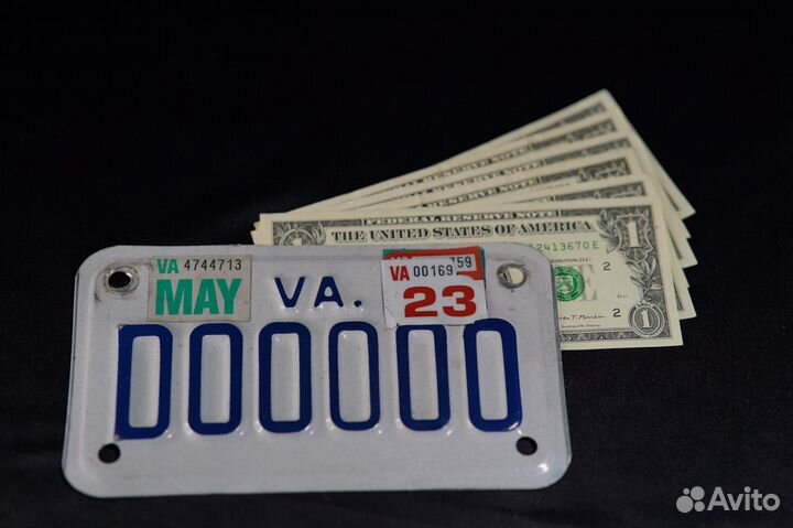 Номер мото США