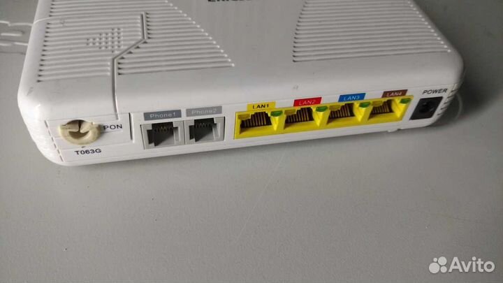 Gpon терминал Ericsson gpon ONT T063G