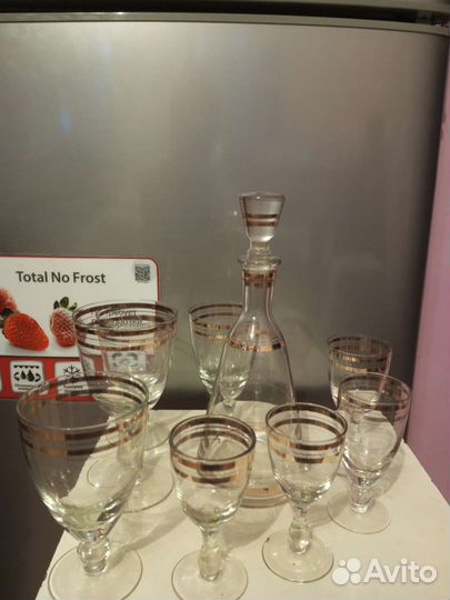 Графин с рюмками СССР