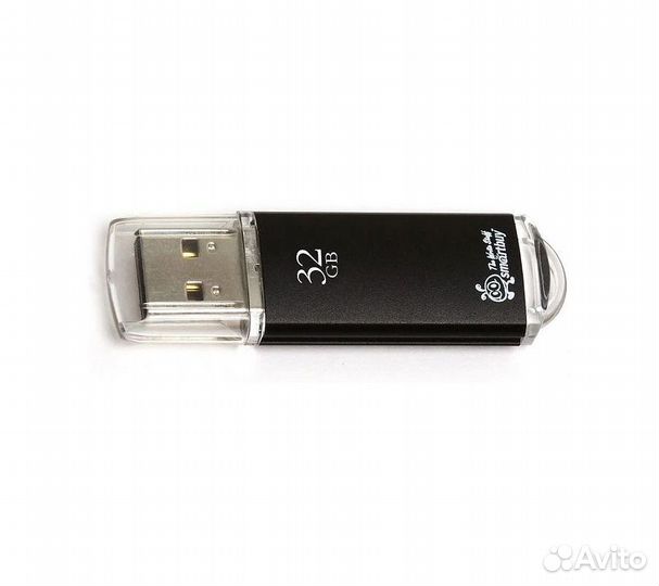 Флеш-накопитель Smartbuy V-Cut USB 2.0 32GB, черны