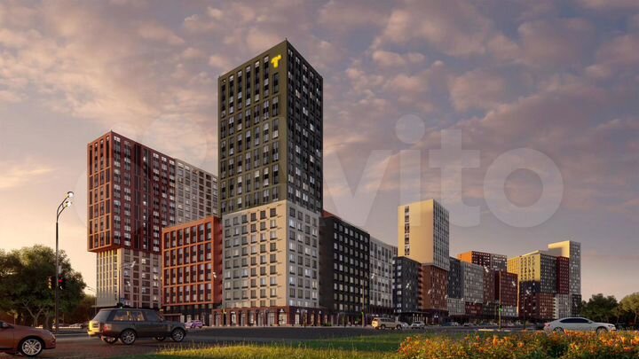 3-к. квартира, 65,4 м², 23/23 эт.