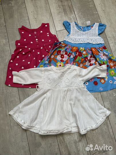 Вещи на девочку 62-80