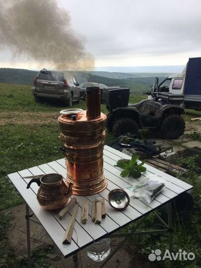 Самовар на дровах