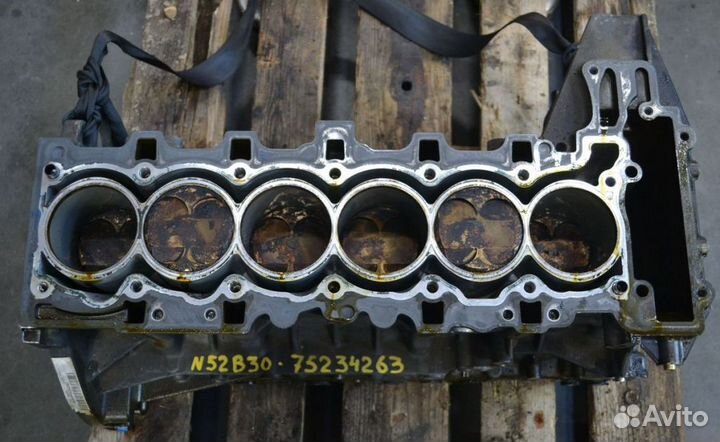Блок двс BMW N52B30 N52B30AE