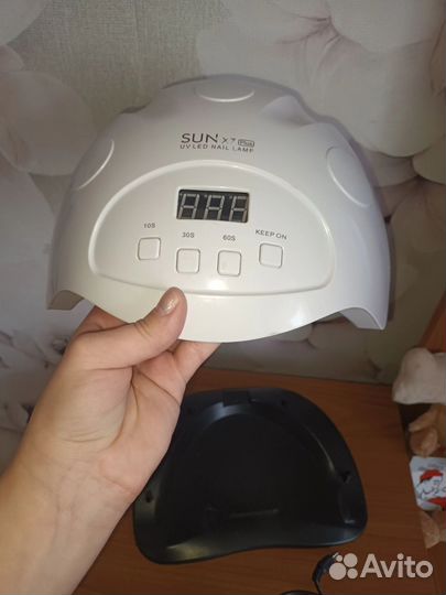 Лампа маникюрная для сушки гель лака SUN