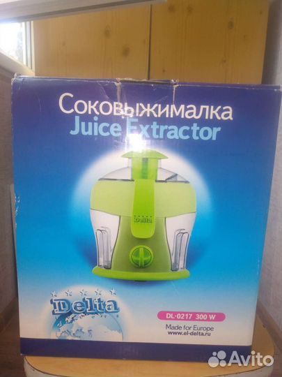 Электросоковыжималка Дельта,Евросоюз
