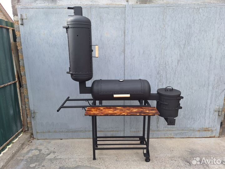 Мангал коптильня