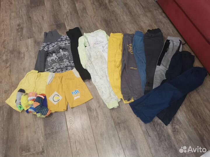 Пакет вещей на мальчика