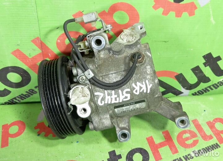 Насос кондиционера toyota passo KGC30 1KR-FE