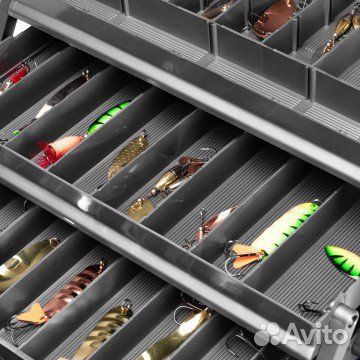 Ящик для снастей Nisus Tackle Box трёхполочный