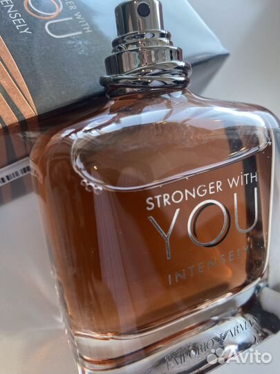 Armani stronger with you intensely 100 мл