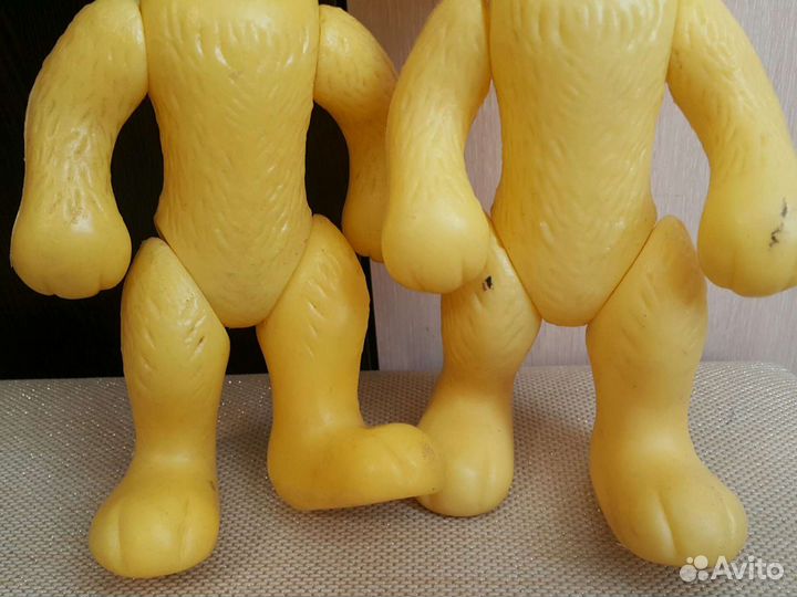 Зайчики ретро игрушки коллекция