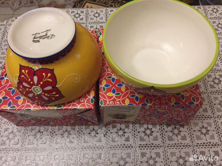 Салатники/керамика.2 шт.Москва/Раменское