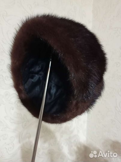 Шапка норковая женская