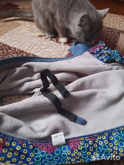 Комбез на флисе,б.у.,40см