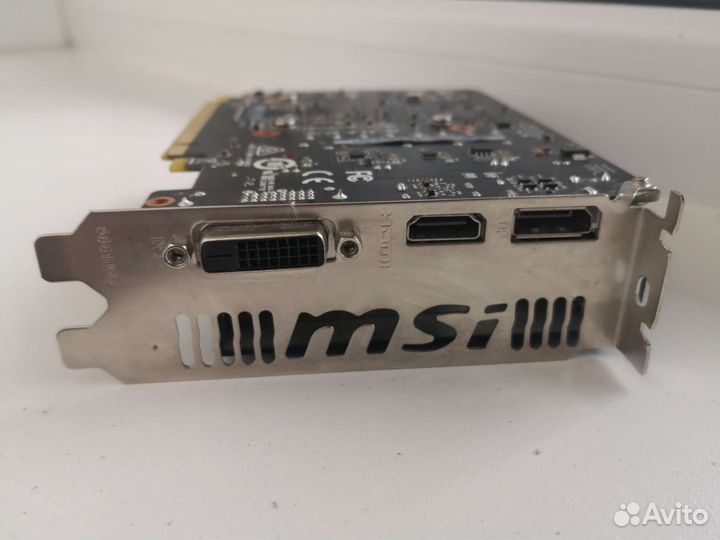 Видеокарта MSI GeForce GTX 1050 2gb