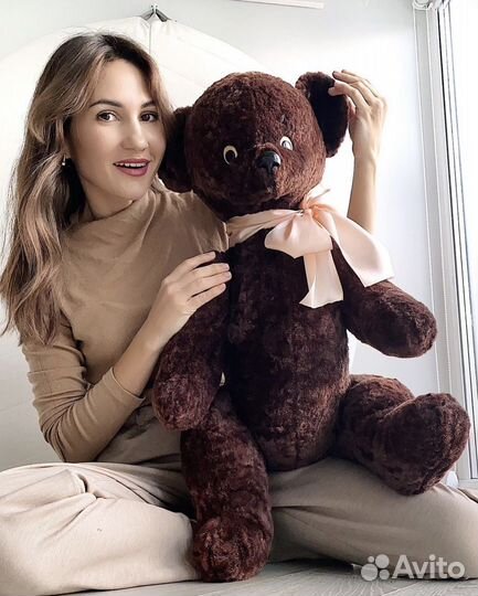 Советский винтажный медведь большой