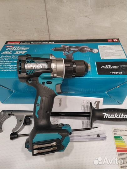 Дрель шуруповерт аккумуляторная/Makita XGT HP001GZ