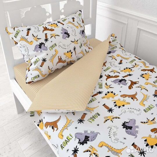 Кпб для детей из сатина, поплина