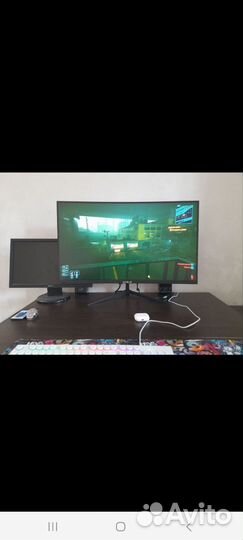 Игровой монитор 32 дюйма изогнутый