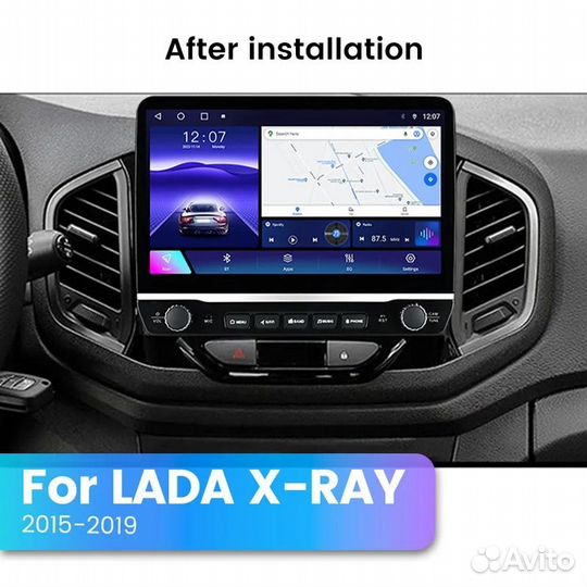 Магнитола 3/32 для LADA X-Ray 2015-19 mekede DW3