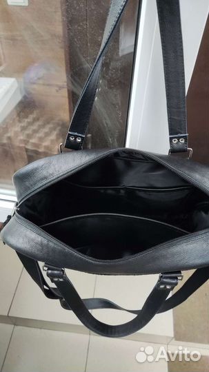 Кожаная сумка ручной работы 