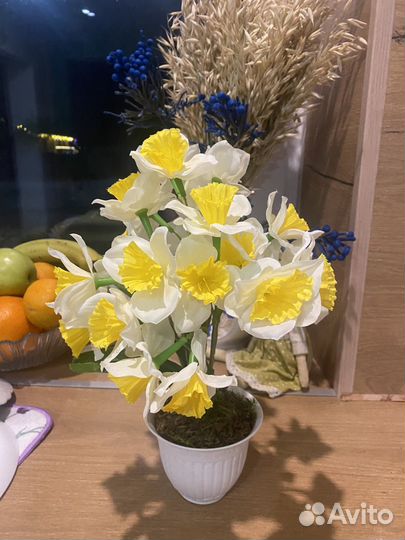 Искусственные цветы в горшках, IKEA, как икея