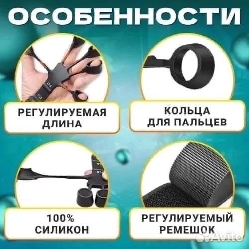 Эспандер пальцевой, кистевой, тренажер для рук