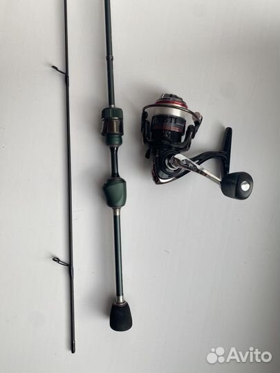 Спиннинг Dayo Prestige 0.2-0.8 + Black Side Yeti