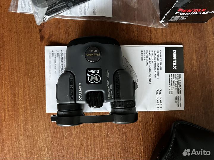 Бинокль Pentax Papilio II 6.521