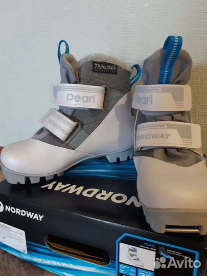 Лыжные ботинки детские Nordway, размер 33