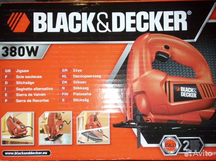 Лобзик Black and Decker