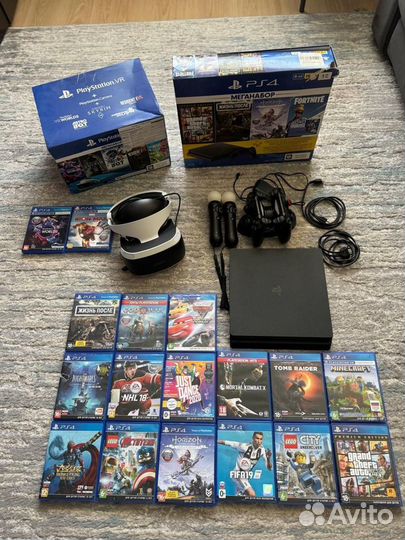 PS4 в комплекте