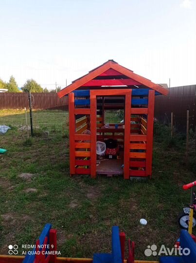 Детская площадка из дерева