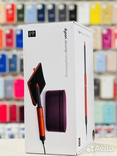 Стайлер Dyson airwrap complete long Topaz Orange