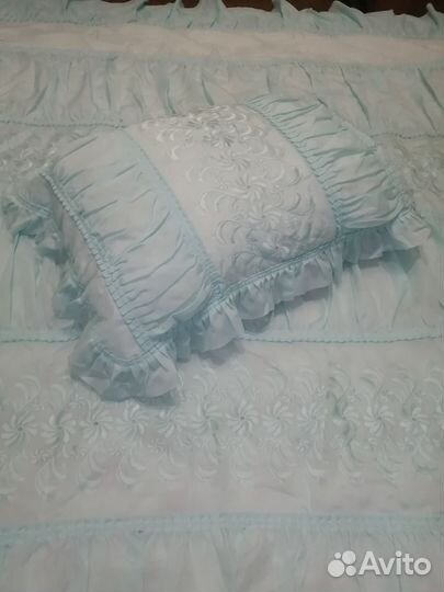 Покрывало и шторы в спальню