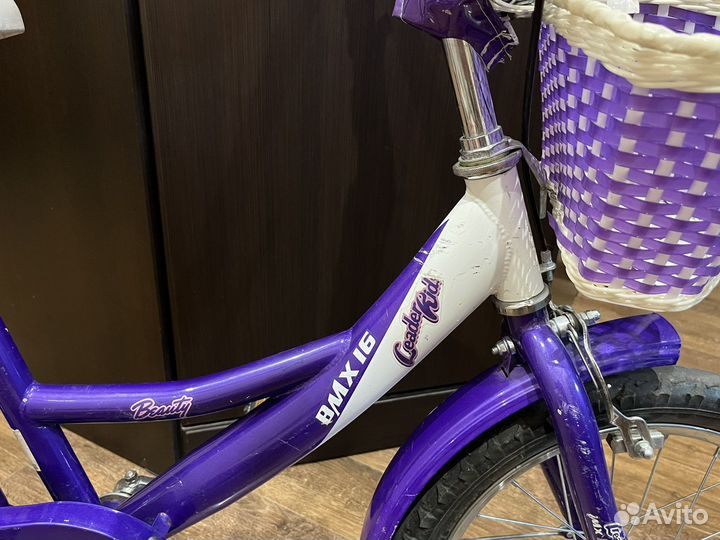 Детский велосипед бу 16
