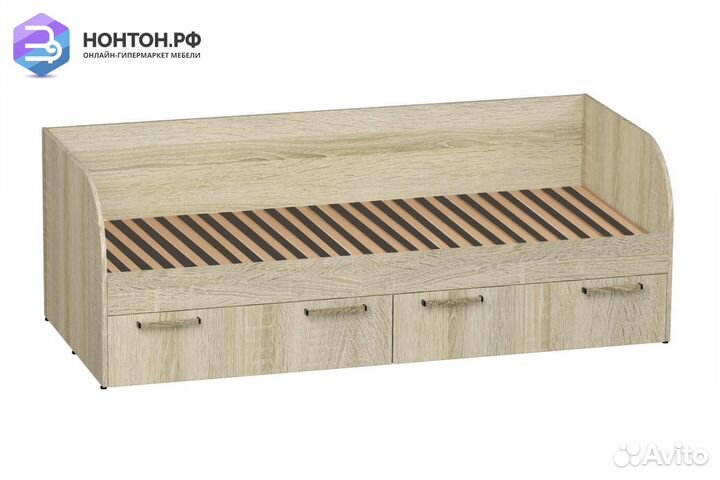 Кровать Сенди Light с ящиками сонома