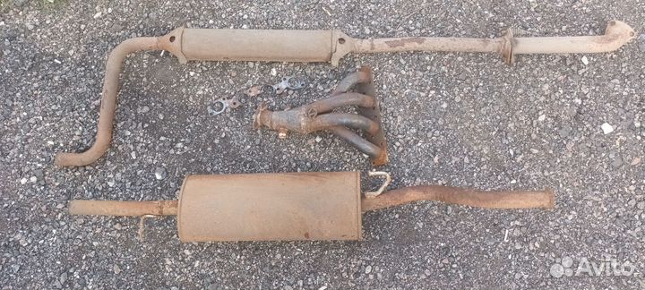 Глушитель ваз 2112 комплект