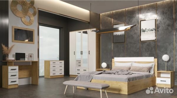 Шкаф 4х-створчатый 