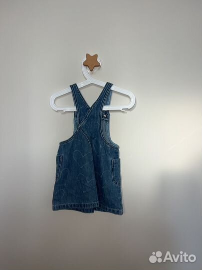 Сарафан zara для девочки 92