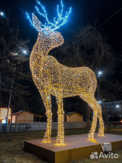 Световая фигура Олень