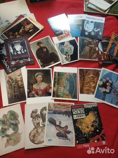 Открытки СССР 94 шт одним лотом цена за всё