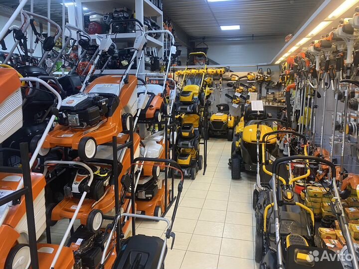 Газонокосилки бензиновые и электрические