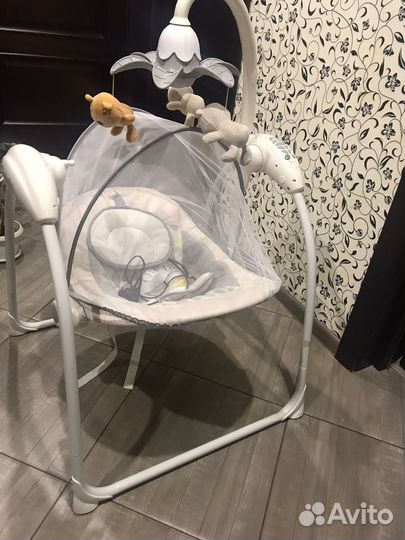 Детские электронные качели